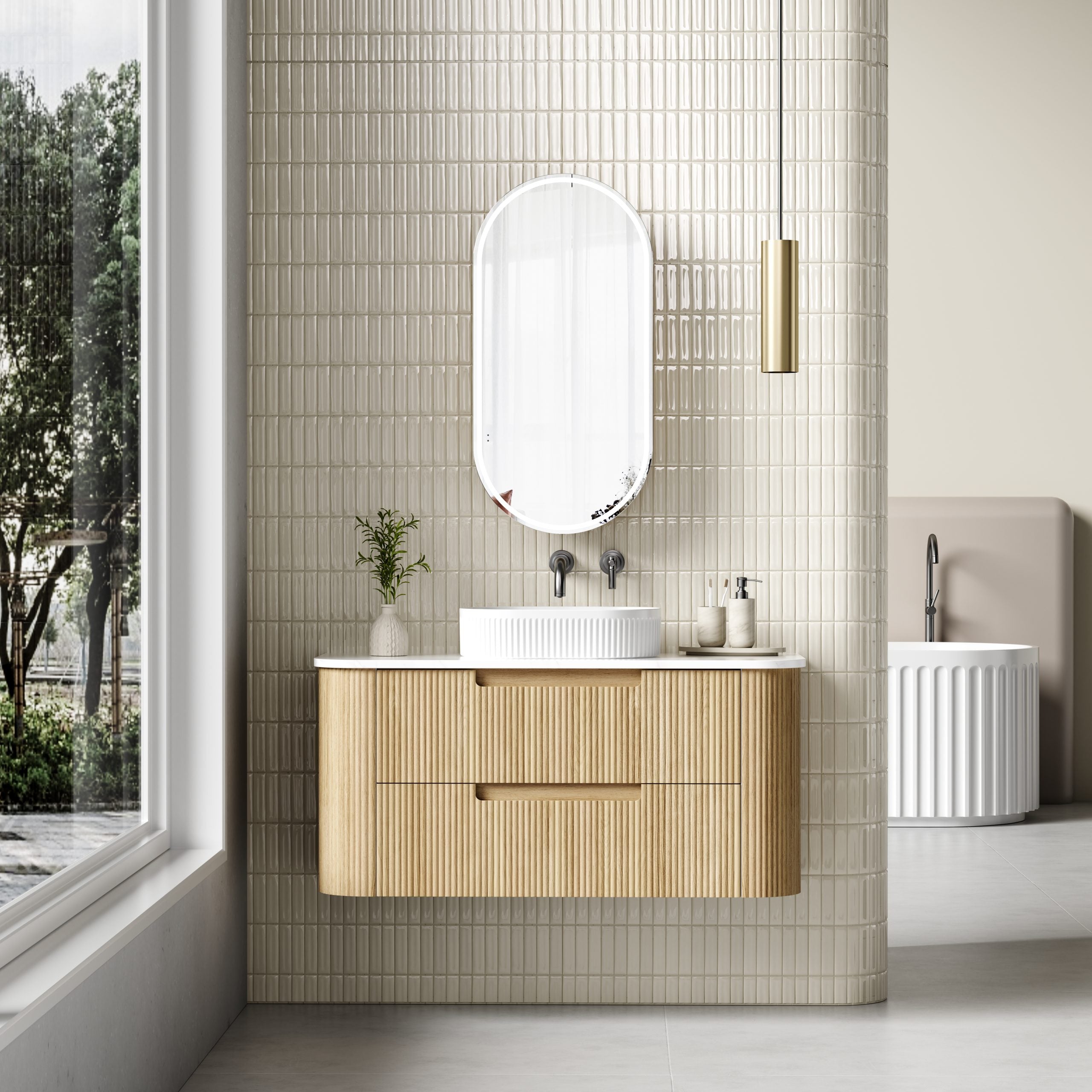 Aulic Varcelli 1200mm Tier Wall Hung