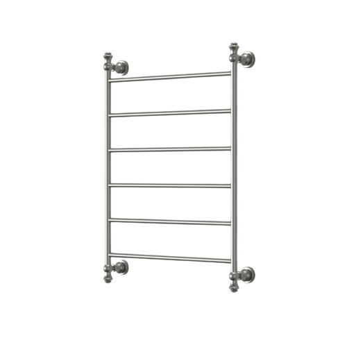 Modern National Medoc 6 Bar Heated Towel Rail - MED6080-6BN