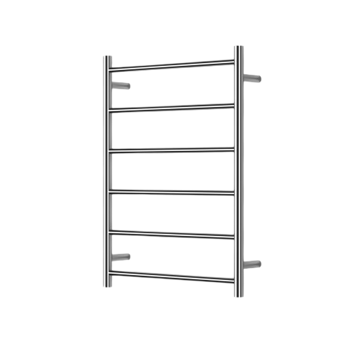 Modern National Mirage 6 Bar Heated Towel Rail - MIR6080-6CHR