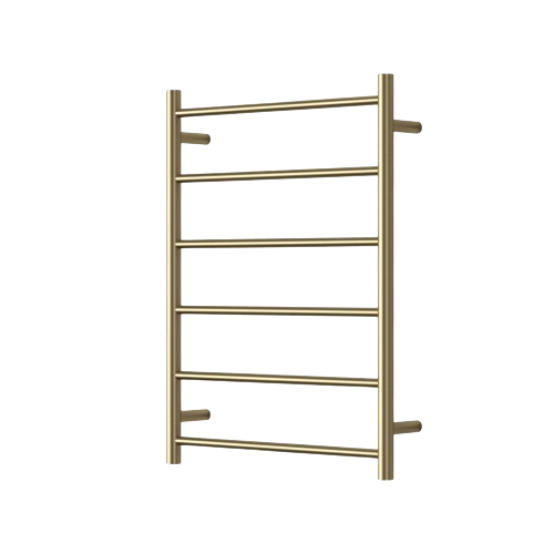 Modern National Mirage 6 Bar Heated Towel Rail MIR6080-6BM