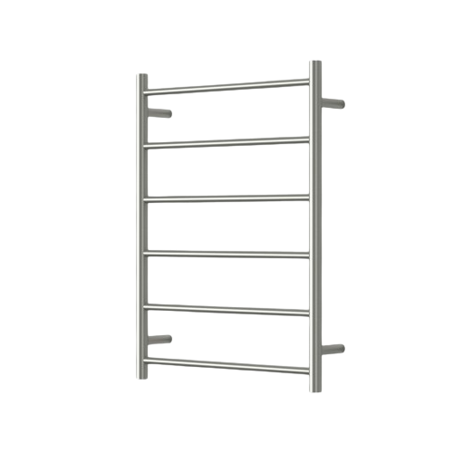 Modern National Mirage 6 Bar Heated Towel Rail MIR6080-6BN