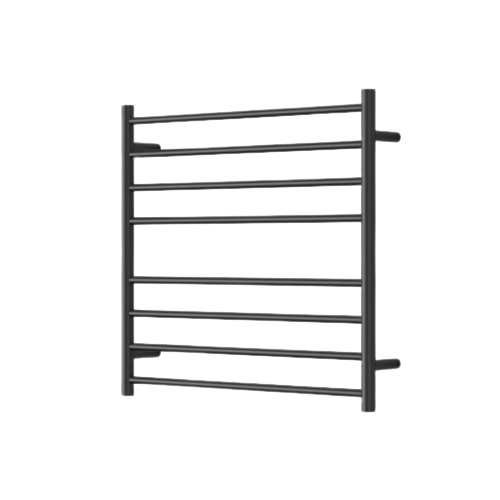 Modern National Mirage 8 Bar Heated Towel Rail MIR7570-8BK