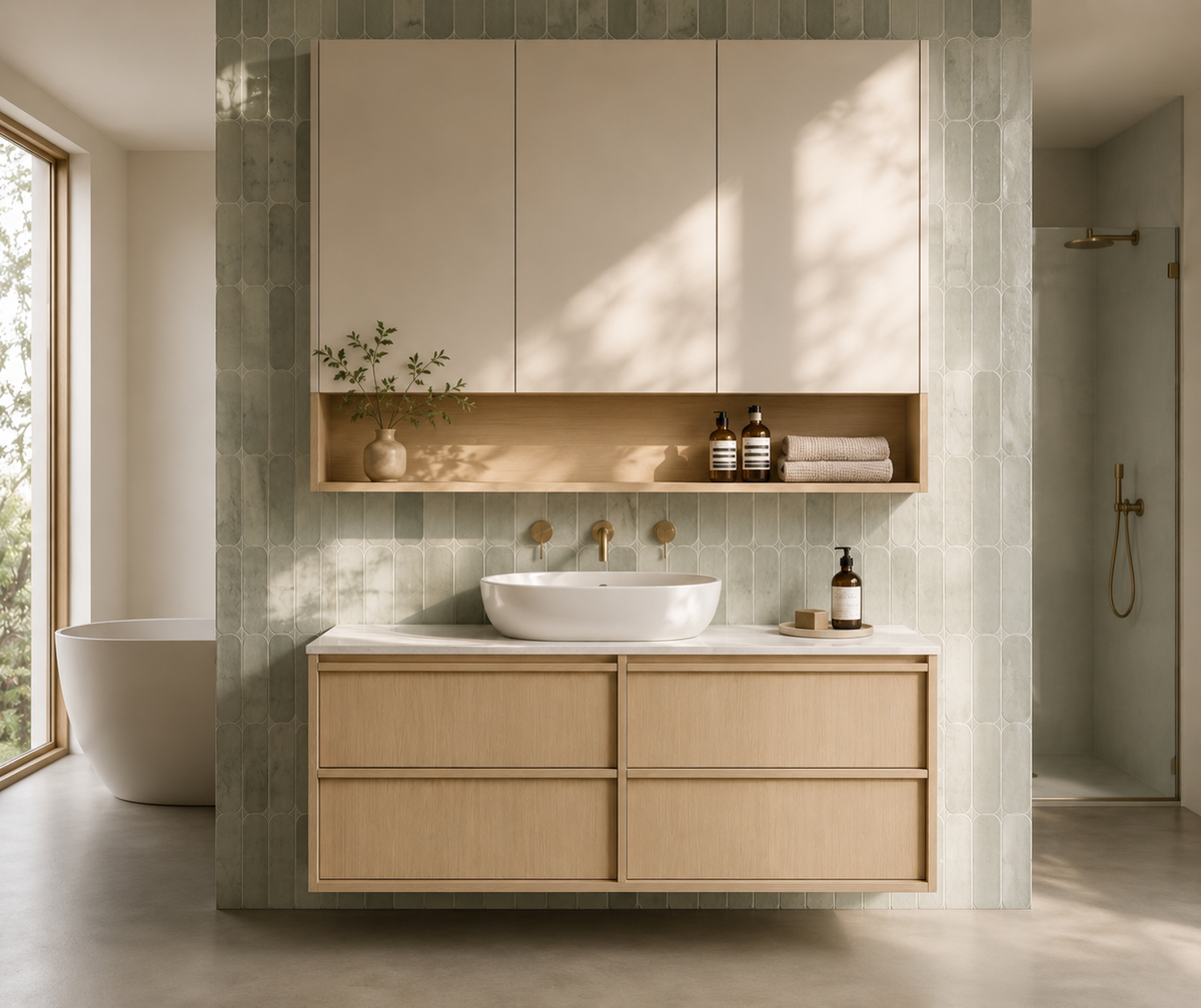 Lukka Ridgewood Modern All-Drawer 1200mm Single Bowl Wall Hung Vanity