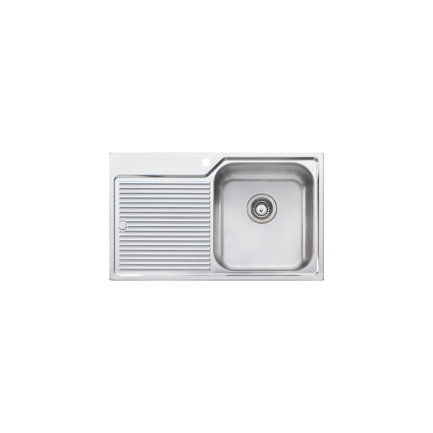 Oliveri Nu-Petite Single Right Hand Bowl Sink with Drainer NP622