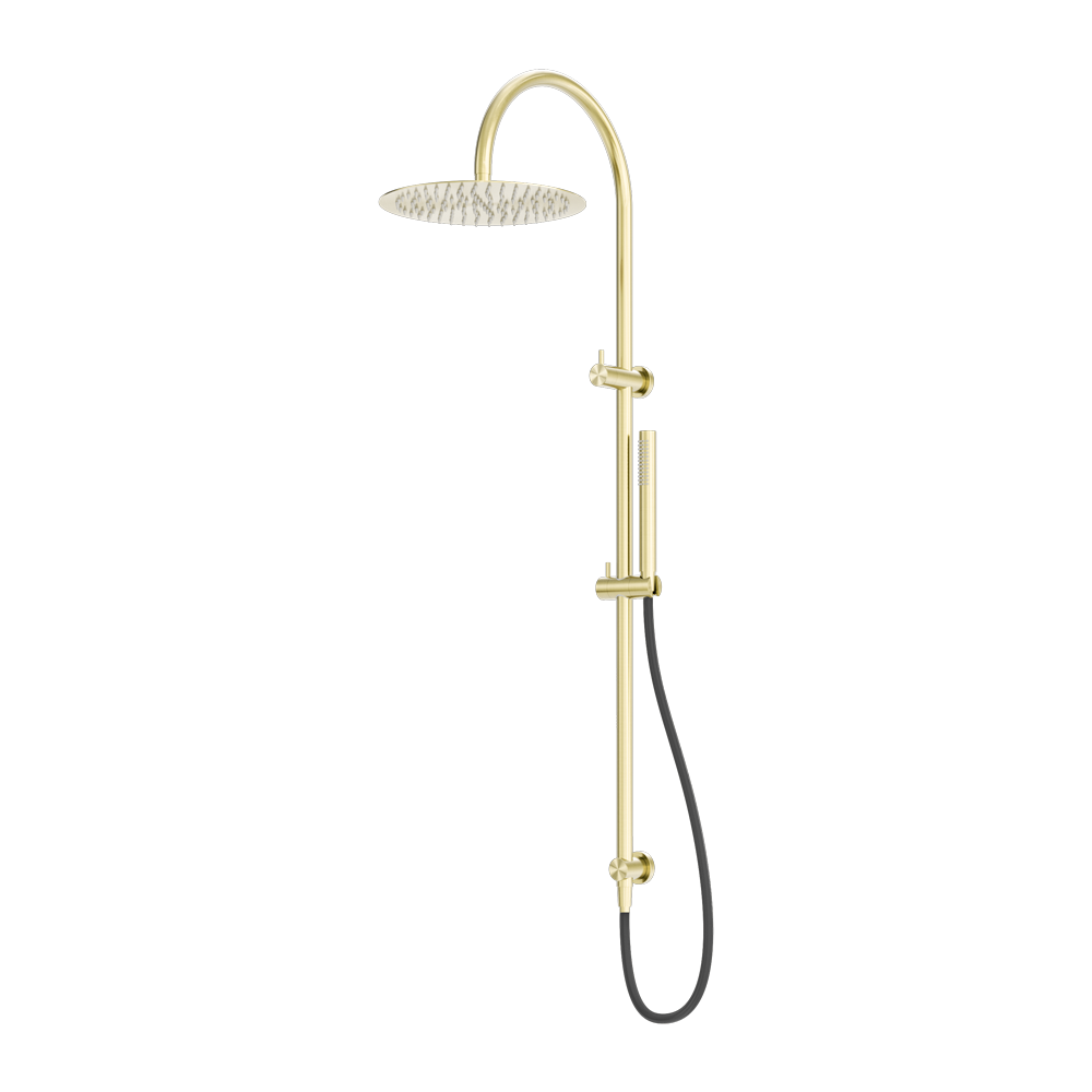 Nero Zen SS316L Twin Shower with Outdoor Shower Hose NR162205c01