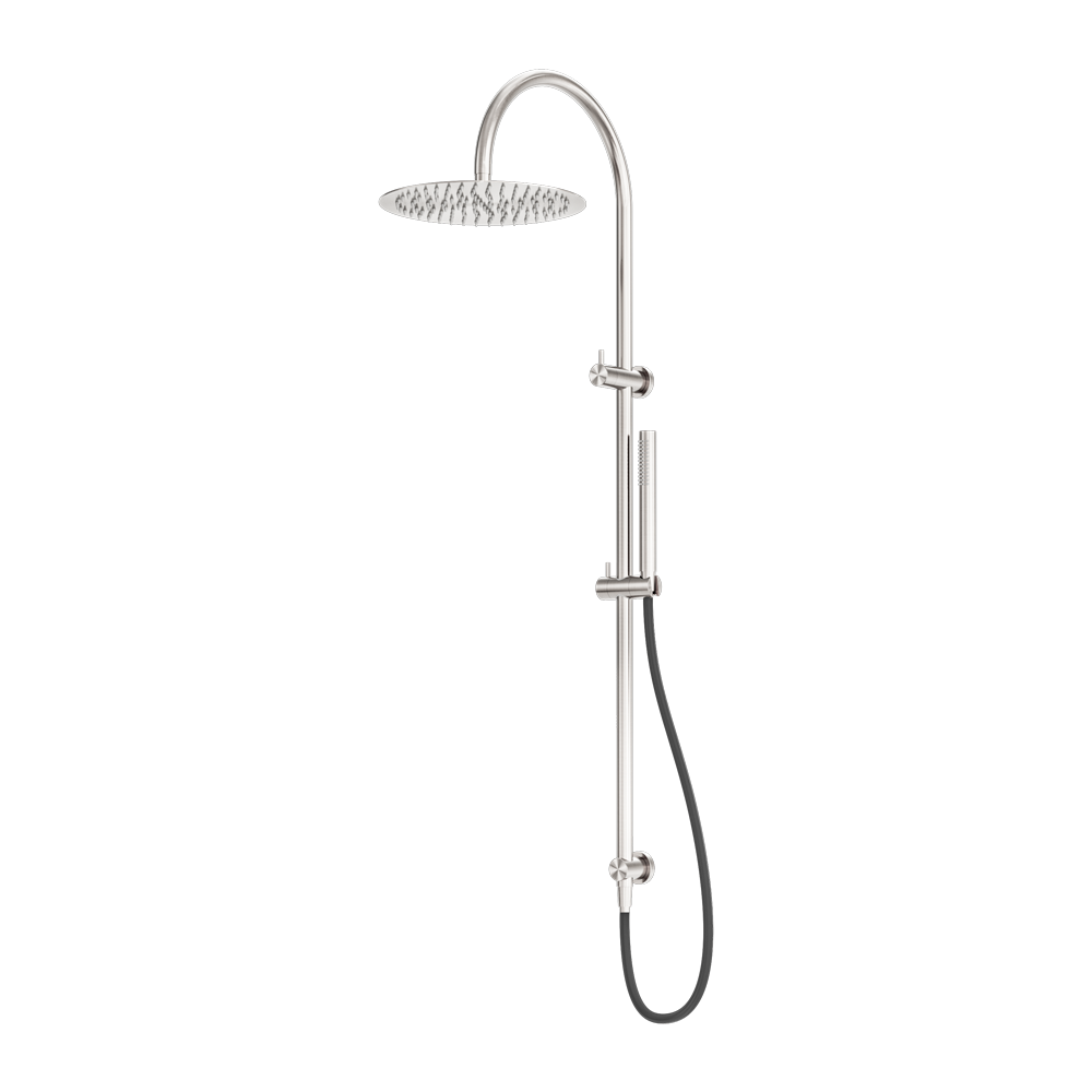 Nero Zen SS316L Twin Shower with Outdoor Shower Hose NR162205c01