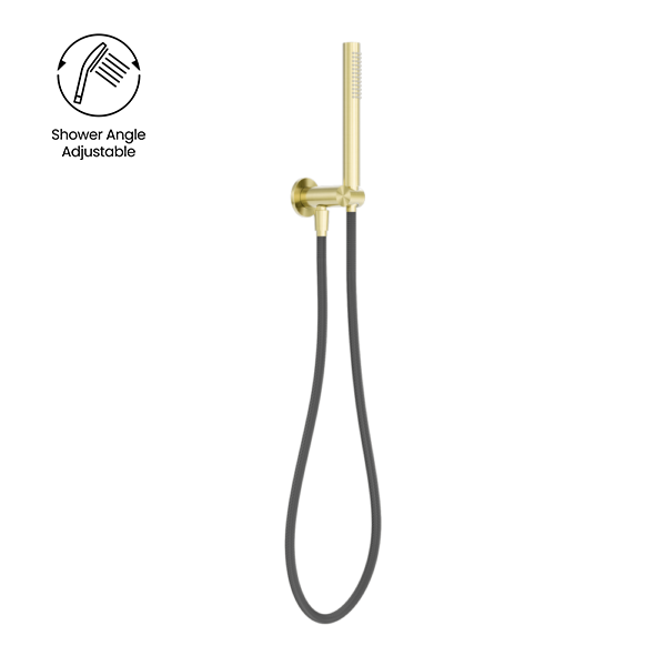 Nero Zen SS316L Shower on Bracket with Outdoor Hose NR162205d01