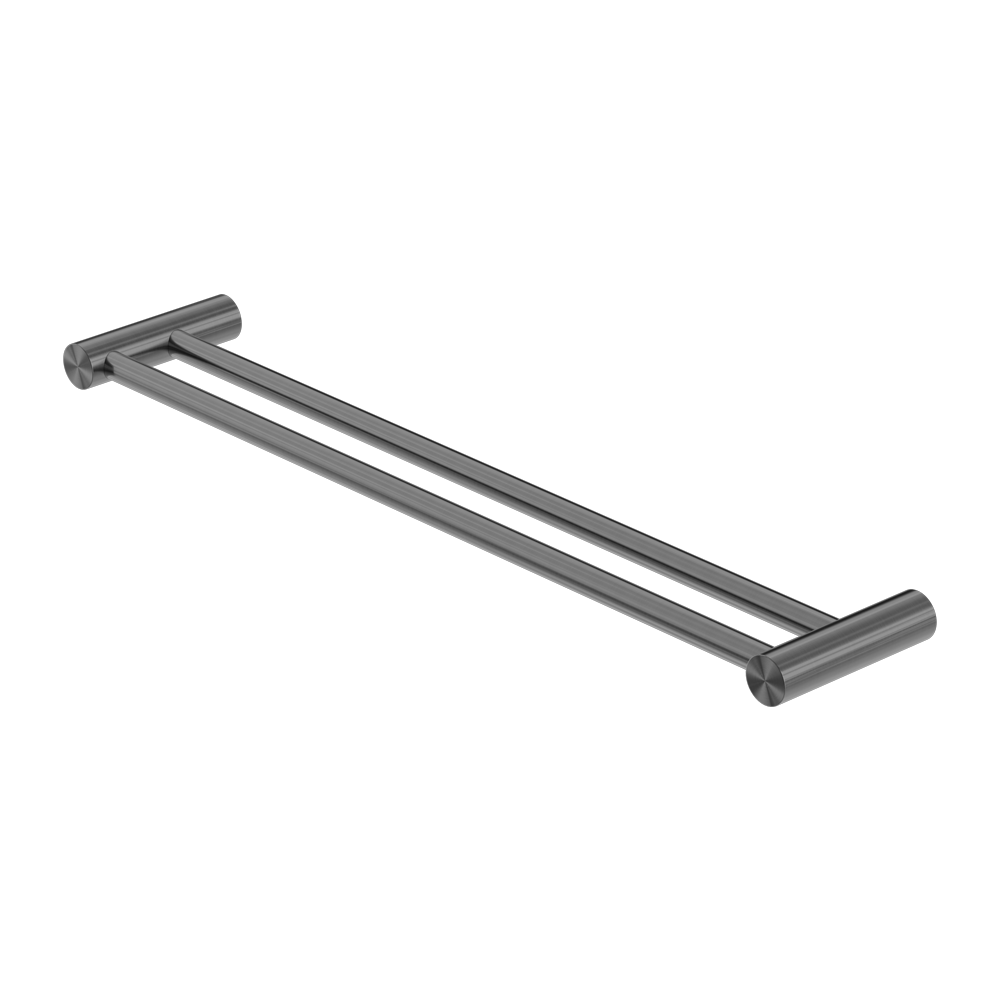 Nero Zen SS316L 800mm Double Towel Rail NR1630d