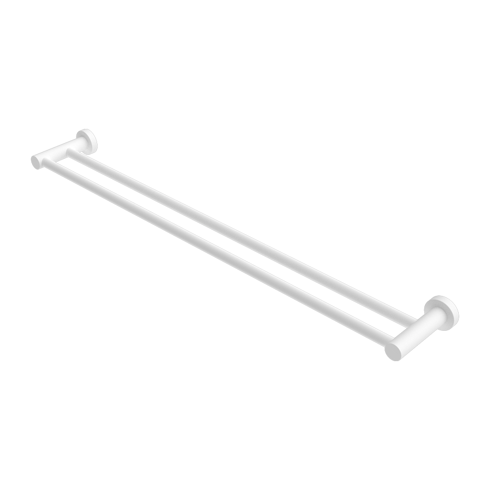 Nero Mecca 600mm Double Towel Rail NR1924d