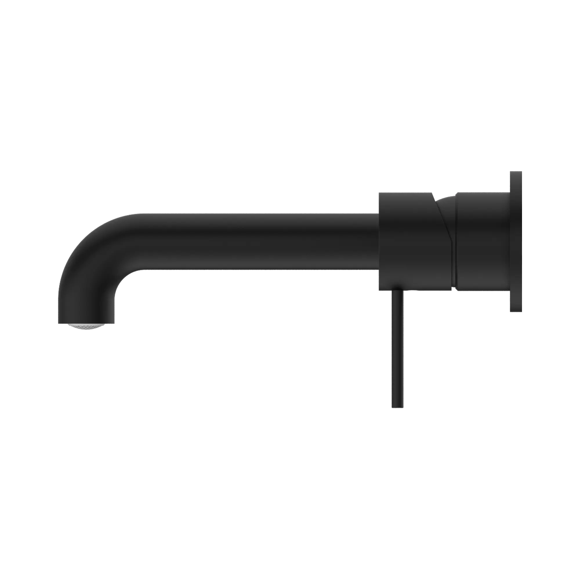 Nero Mecca Wall Basin/Bath Mixer Separate Plates NR221907c185