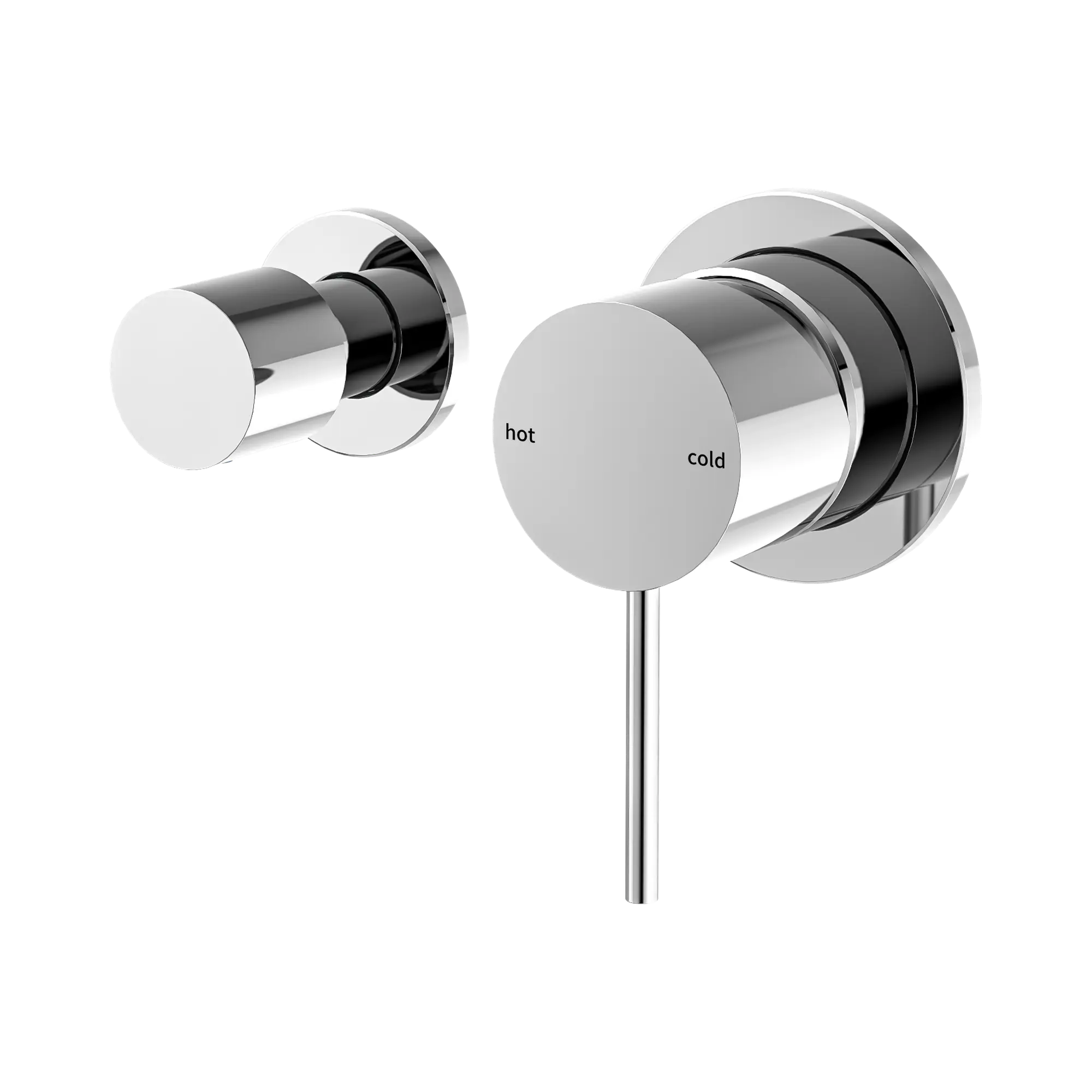 Nero Mecca Horizonal Shower/Bath Diverter Mixer Separate Plates NR221909U
