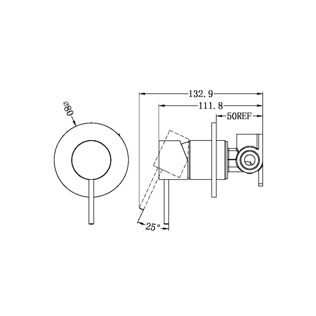 Nero Mecca Shower Mixer NR221909