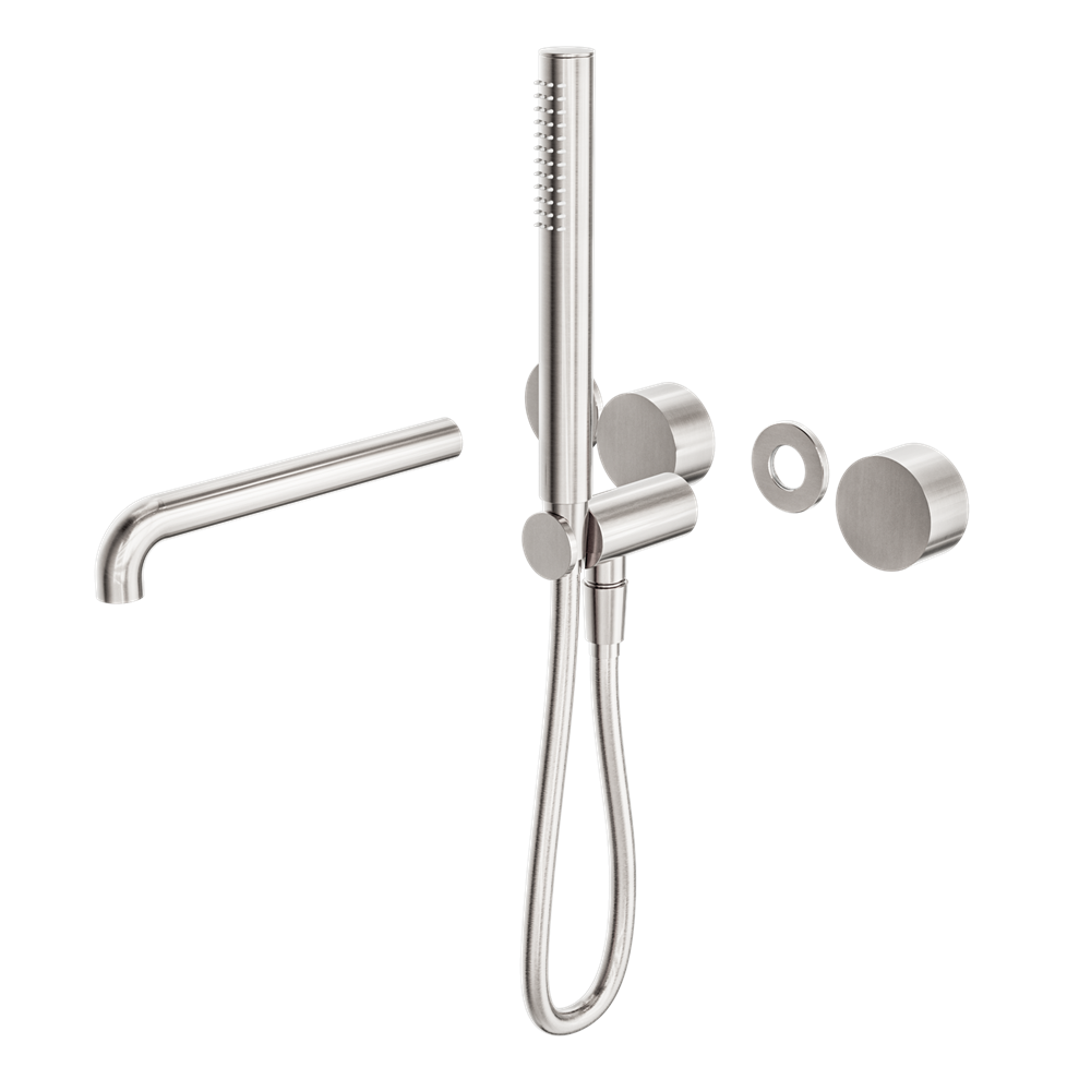 Nero Kara Progressive Shower System with Spout Trim Kit Separate Plates NR271903bt