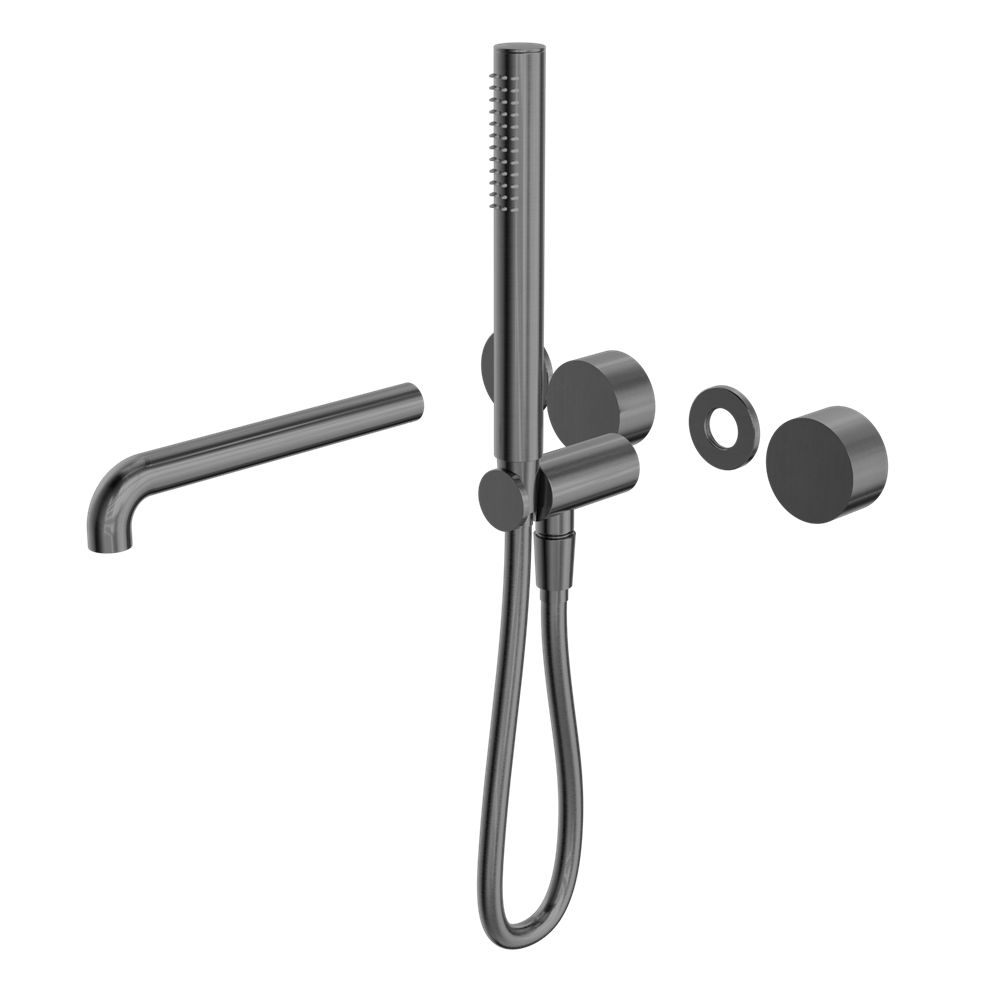 Nero Kara Progressive Shower System with Spout Trim Kit Separate Plates NR271903bt