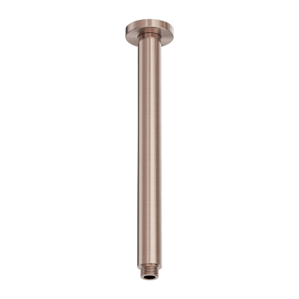 Nero Zen SS316L Round Shower Arm 400mm NR510