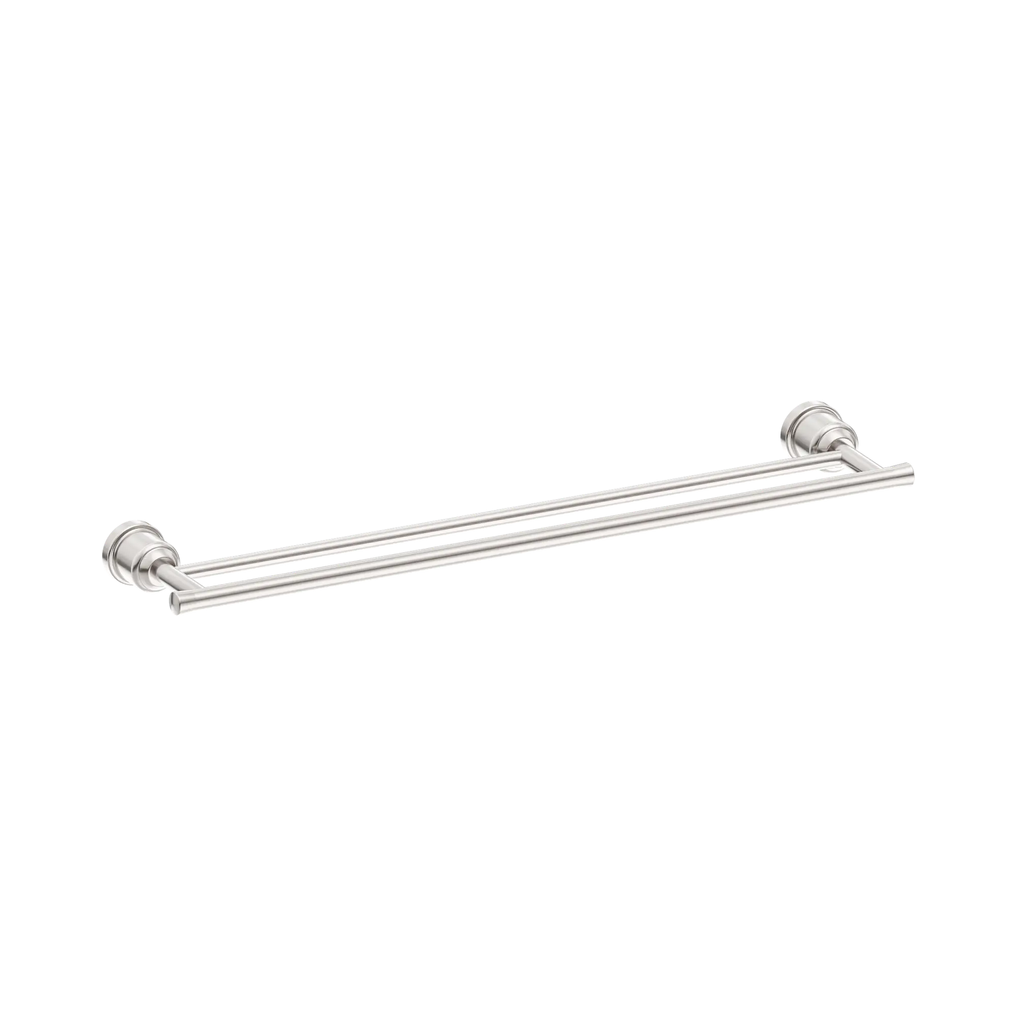 Nero York 600mm Double Towel Rail NR6924d