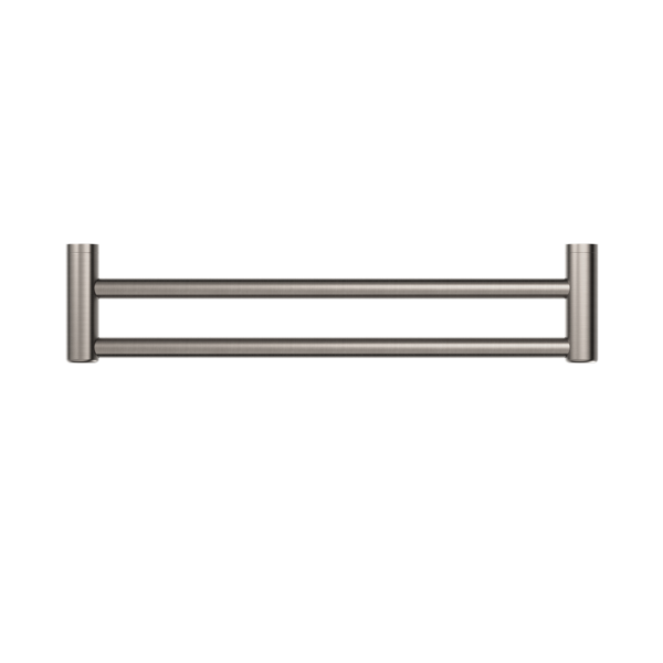 Nero Mecca Care 25mm Grab Double Towel Rail 600mm NRCR2524D