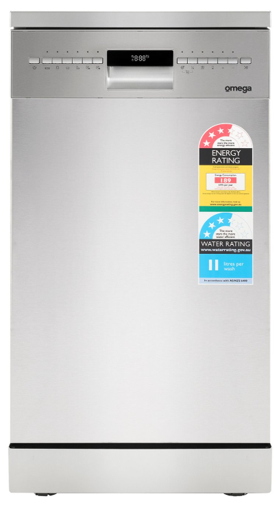 Omega 45cm Freestanding Dishwasher ODWF4510X