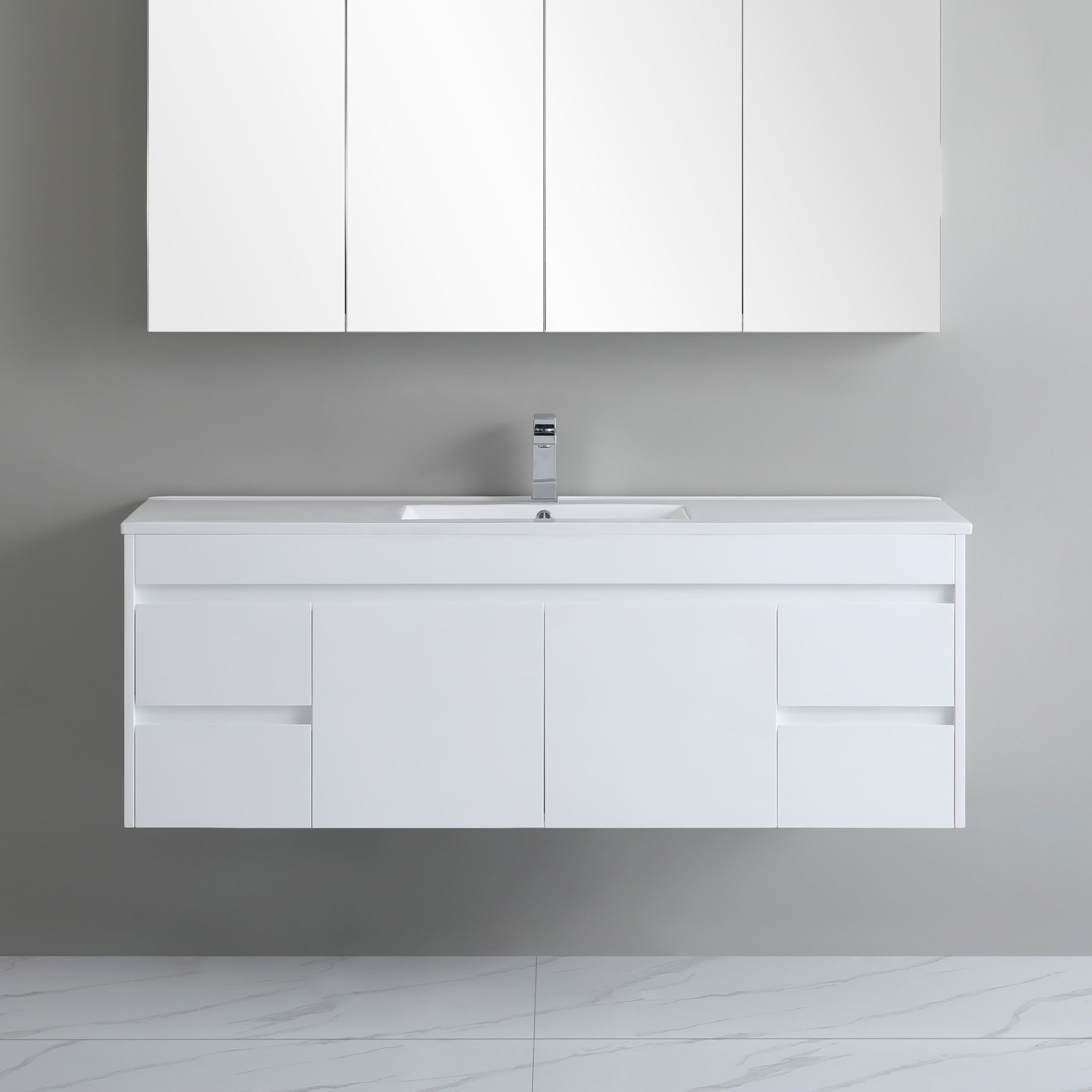 Polar 1500mm PVC Wall Hung Vanity