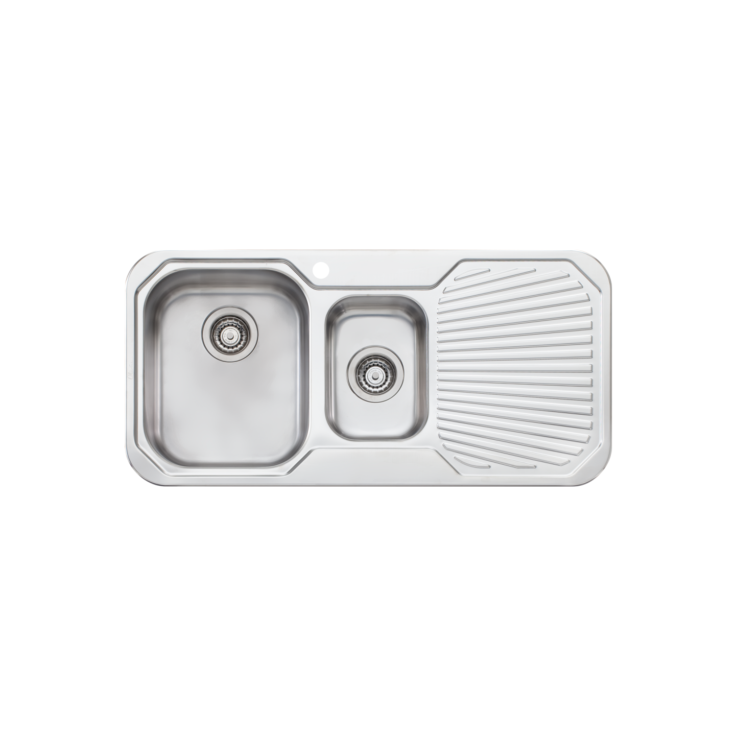 Oliveri Petite 1 & 1/2 Left Hand Bowl Sink with Drainer PE301