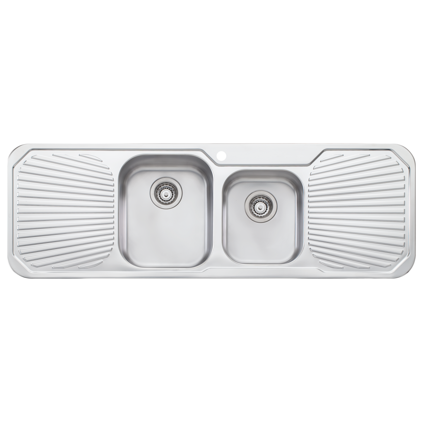 Oliveri Petite 1 & 3/4 Bowl Sink with Double Drainer PE341