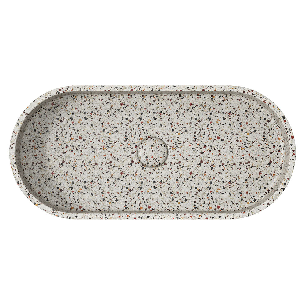 Fienza Jada Pill Above Counter Concrete Basin RB013