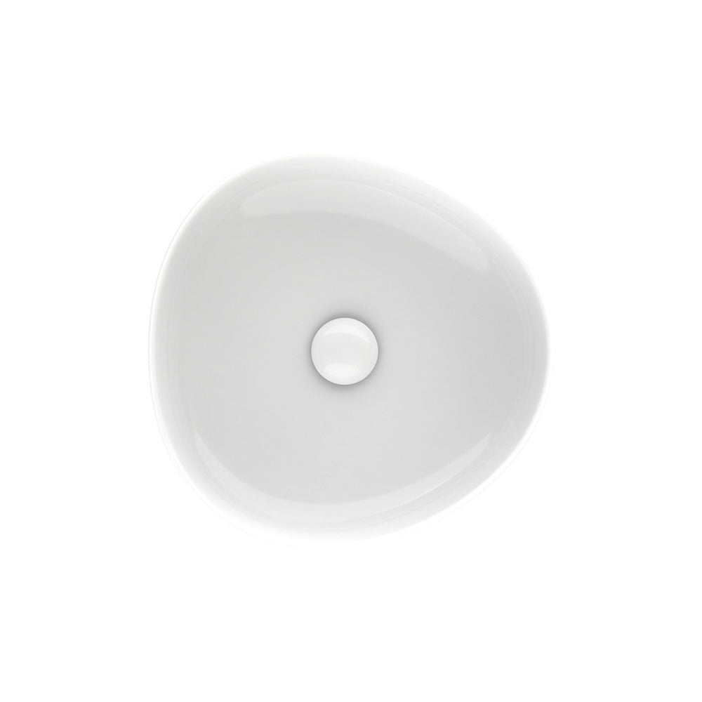 Fienza Pebble Small Above Counter Ceramic Basin RB486