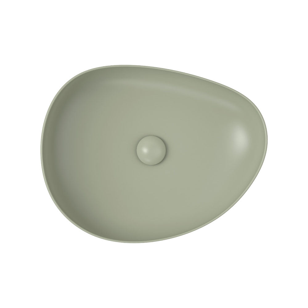 Fienza Pebble Medium Above Counter Ceramic Basin RB487