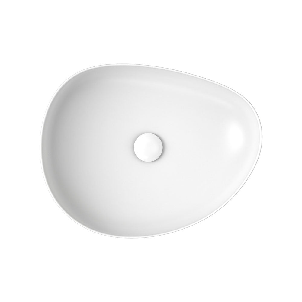 Fienza Pebble Medium Above Counter Ceramic Basin RB487