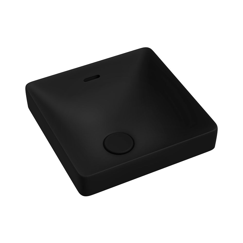 Fienza Aluca SquareSemi-Inset Counter Ceramic Basin RB533