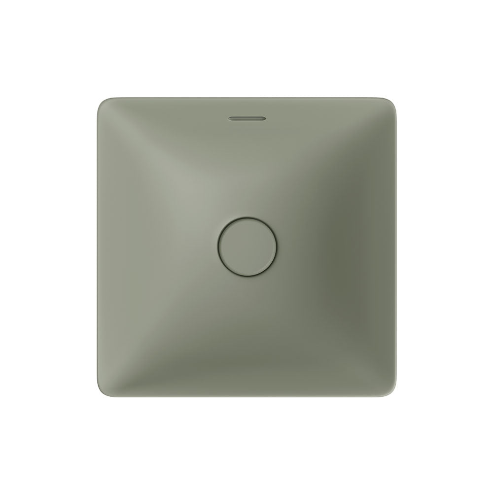 Fienza Aluca SquareSemi-Inset Counter Ceramic Basin RB533