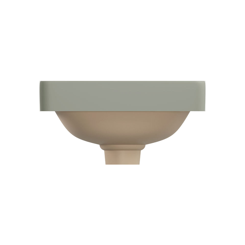 Fienza Aluca SquareSemi-Inset Counter Ceramic Basin RB533