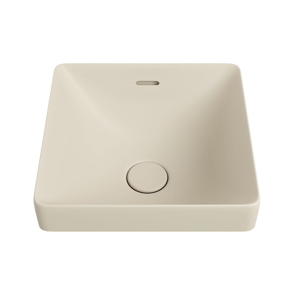 Fienza Aluca SquareSemi-Inset Counter Ceramic Basin RB533