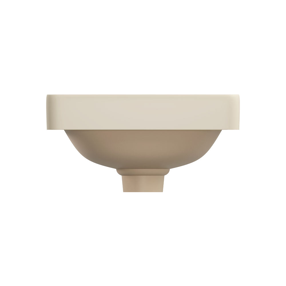 Fienza Aluca SquareSemi-Inset Counter Ceramic Basin RB533