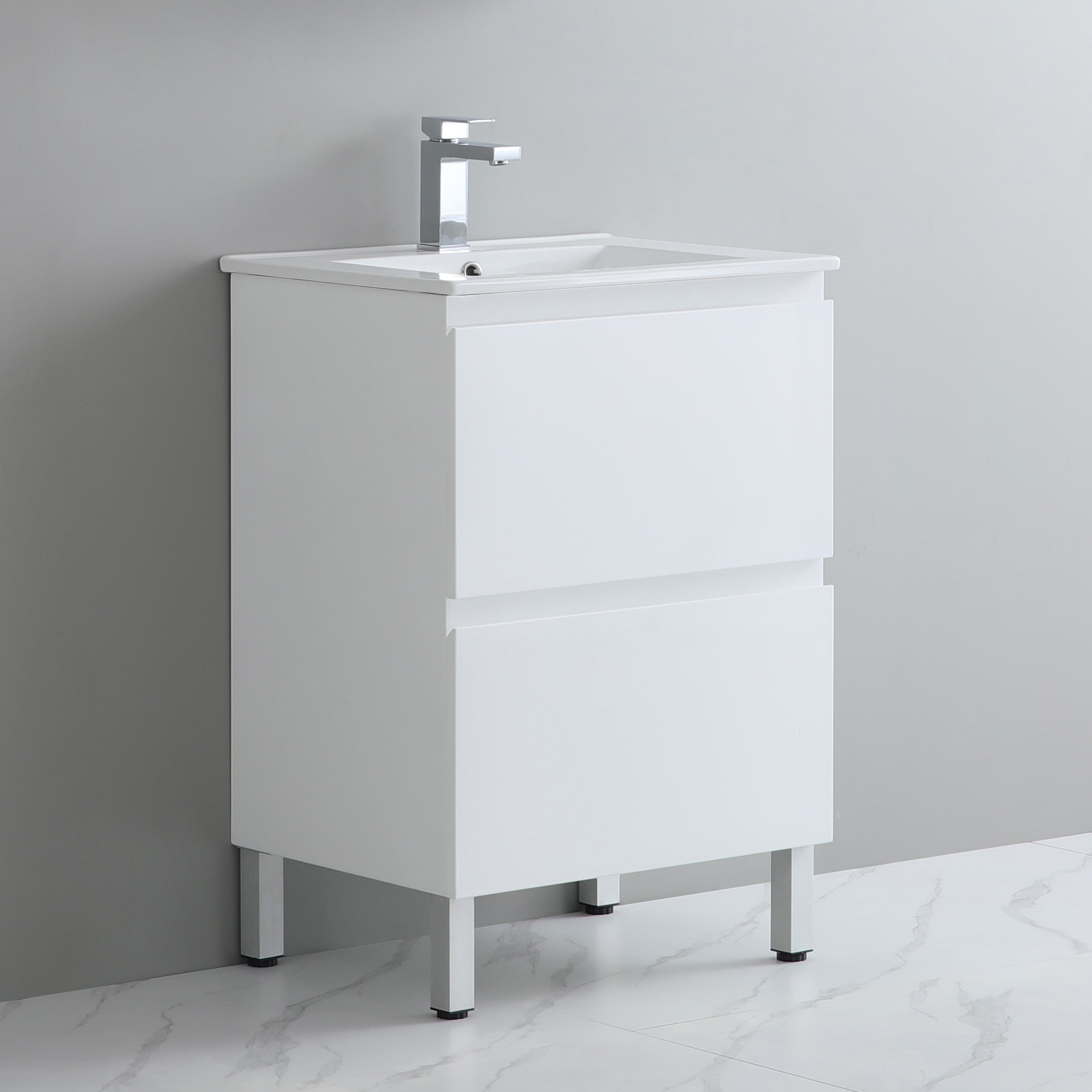 Riva 750mm PVC Freestanding Vanity