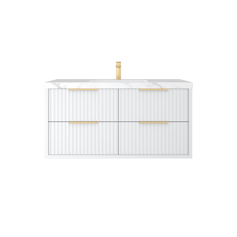 Ceto Rome 1500mm Wall Hung Vanity Cabinet ROM1500-W-MW