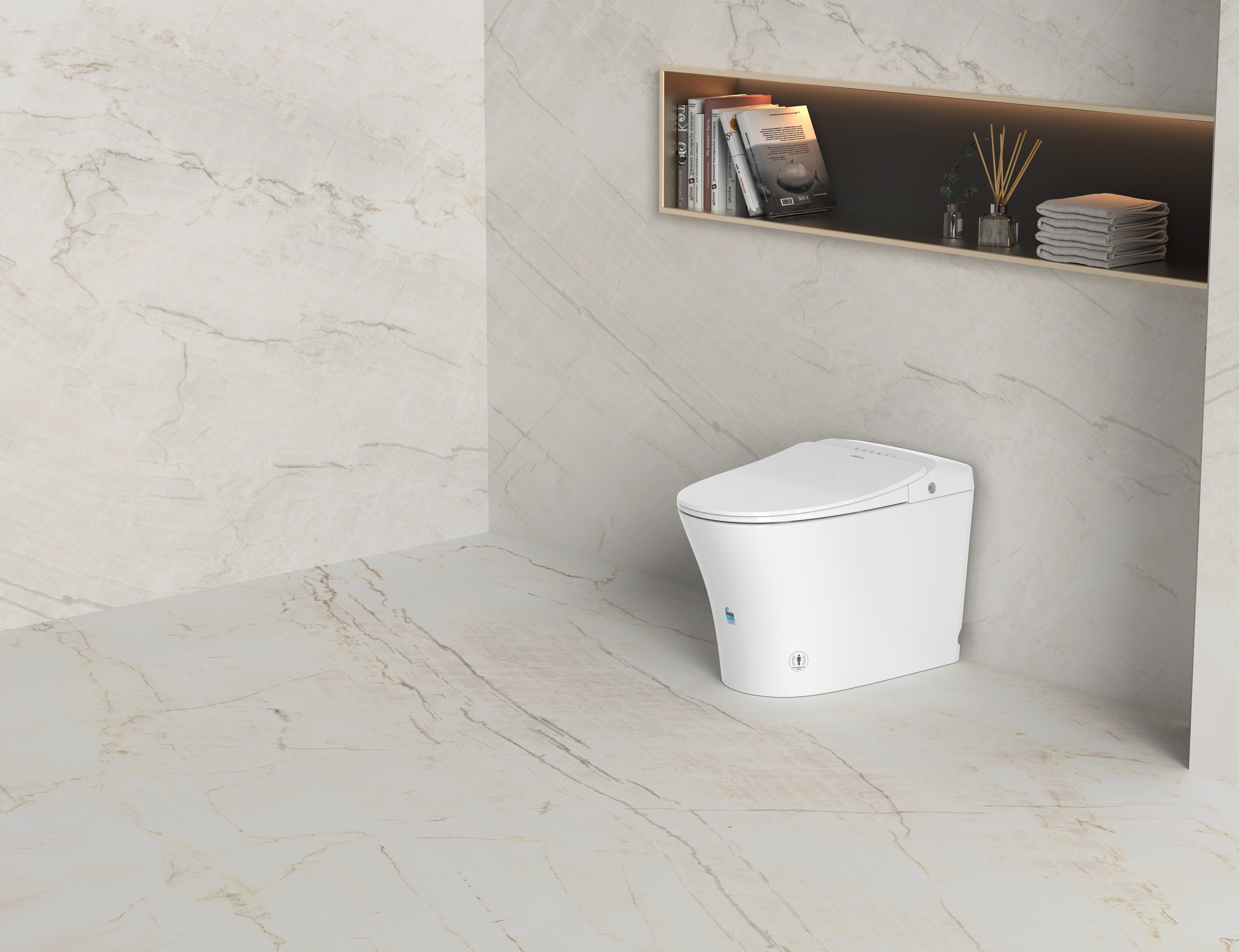 Lukka Samos Back to Wall Smart Toilet LK-SM318SMWFP
