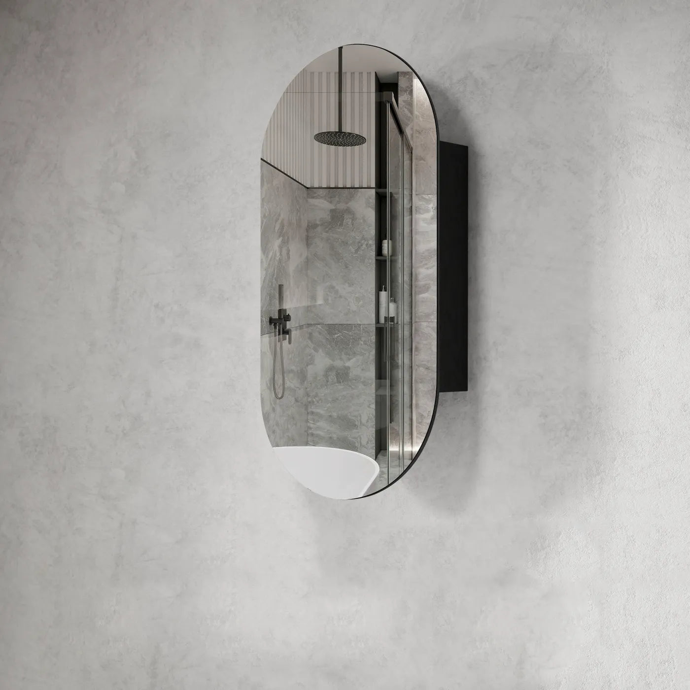 Otti Noosa Designer Shaving Cabinet - SOV9045