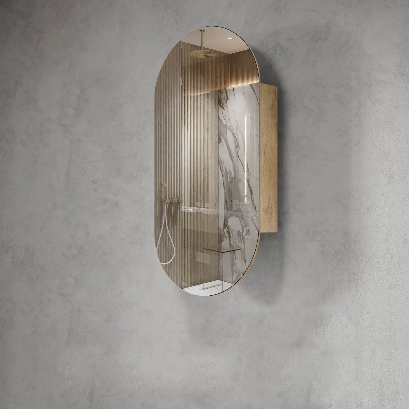 Otti Noosa Designer Shaving Cabinet - SOV9045