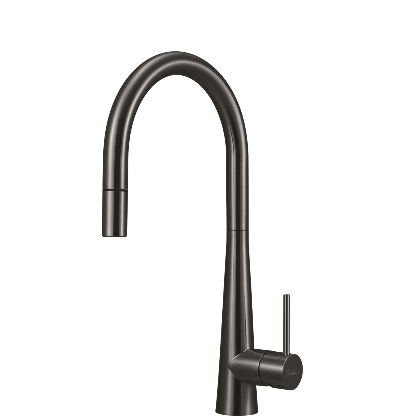 Oliveri Essente 316 Stainless Steel Gooseneck Pullout Mixer SS31625