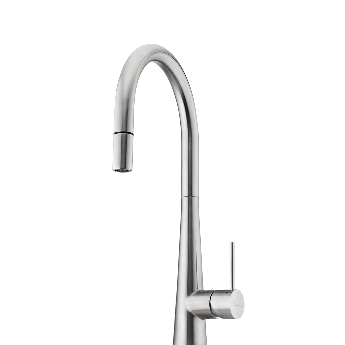 Oliveri Essente 316 Stainless Steel Gooseneck Pullout Mixer SS31625