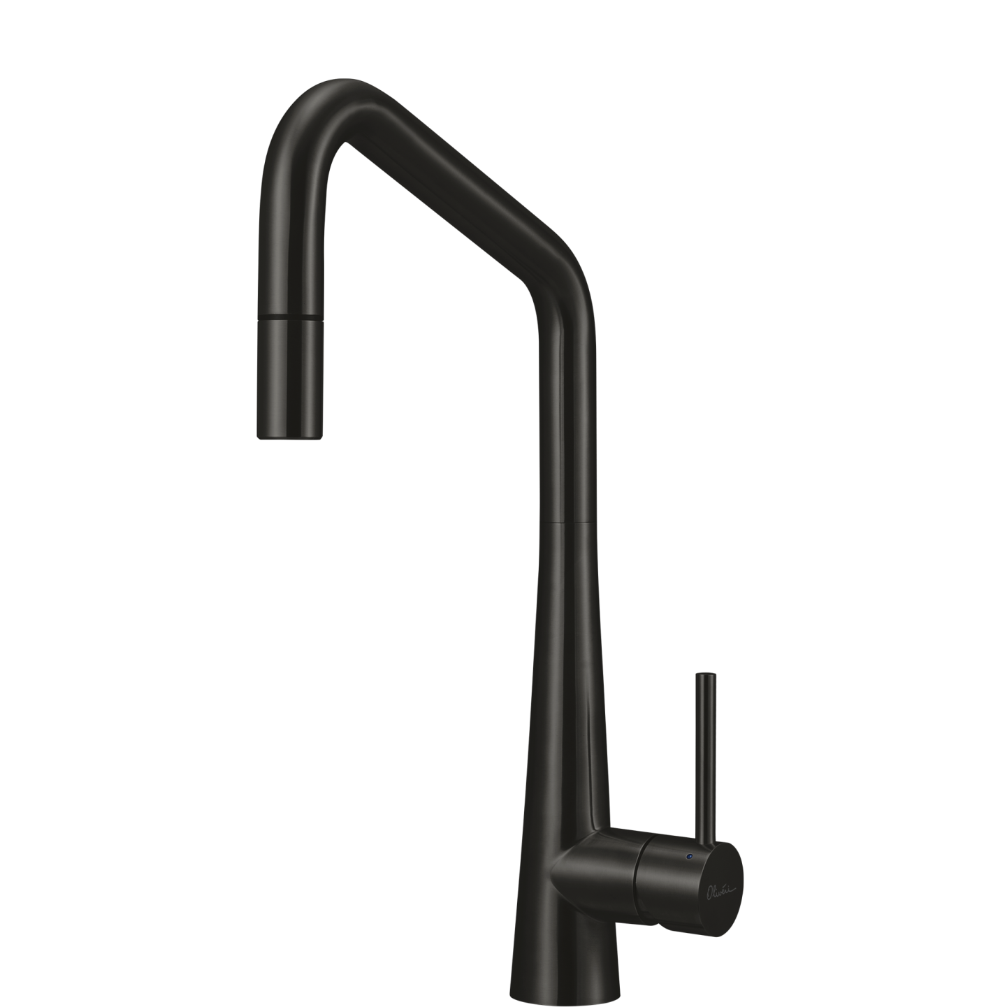 Oliveri Essente 316 Stainless Steel Square Goose Neck Mixer Pull Out Mixer SS31675