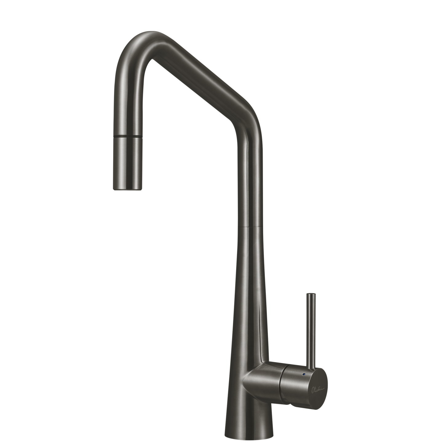 Oliveri Essente 316 Stainless Steel Square Goose Neck Mixer Pull Out Mixer SS31675