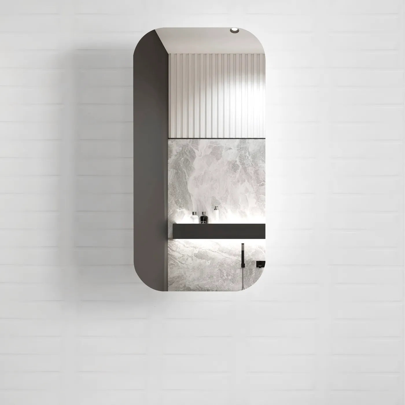 Otti Newport Designer Shaving Cabinet - SSQ9045