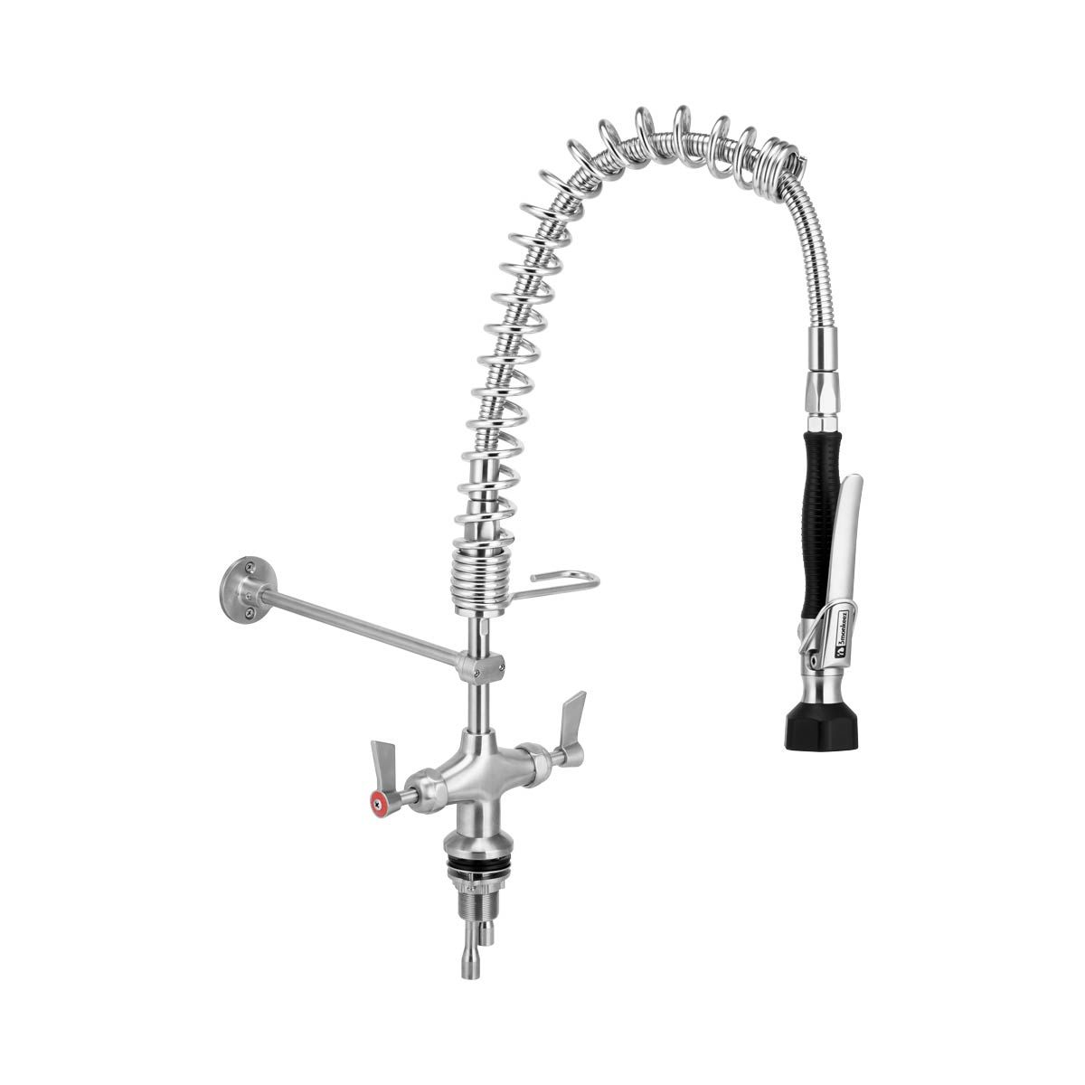 3monkeez Compact Dual Bench Mount Pre Rinse Unit