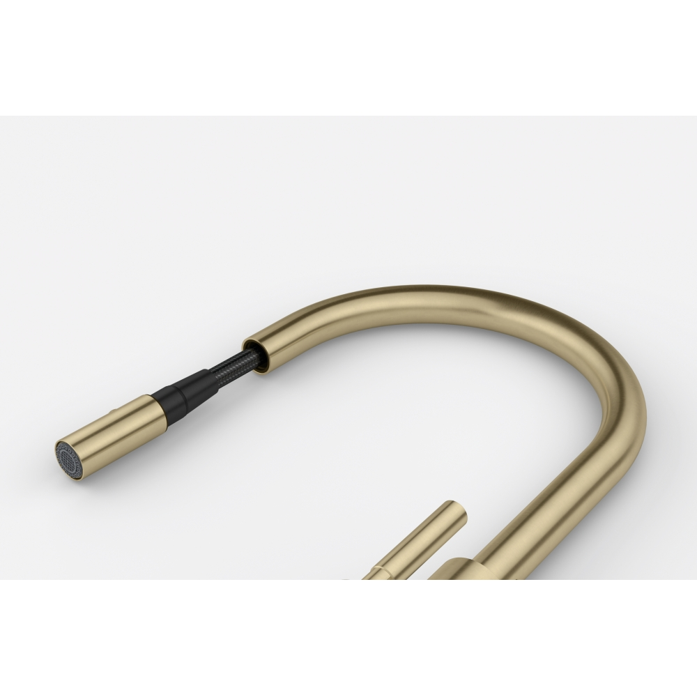 Franke Mythos Masterpiece Pull Out Mixer Gold TA6701GD