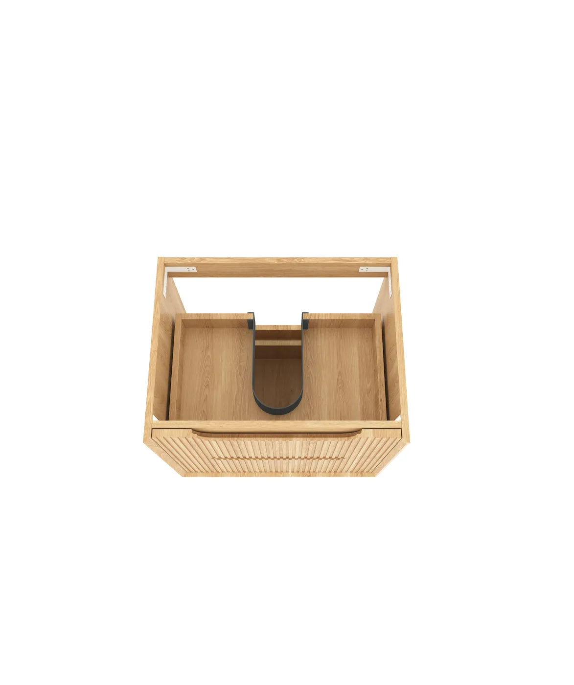 Otti Byron Fluted 600mm Woodland Oak Vanity
