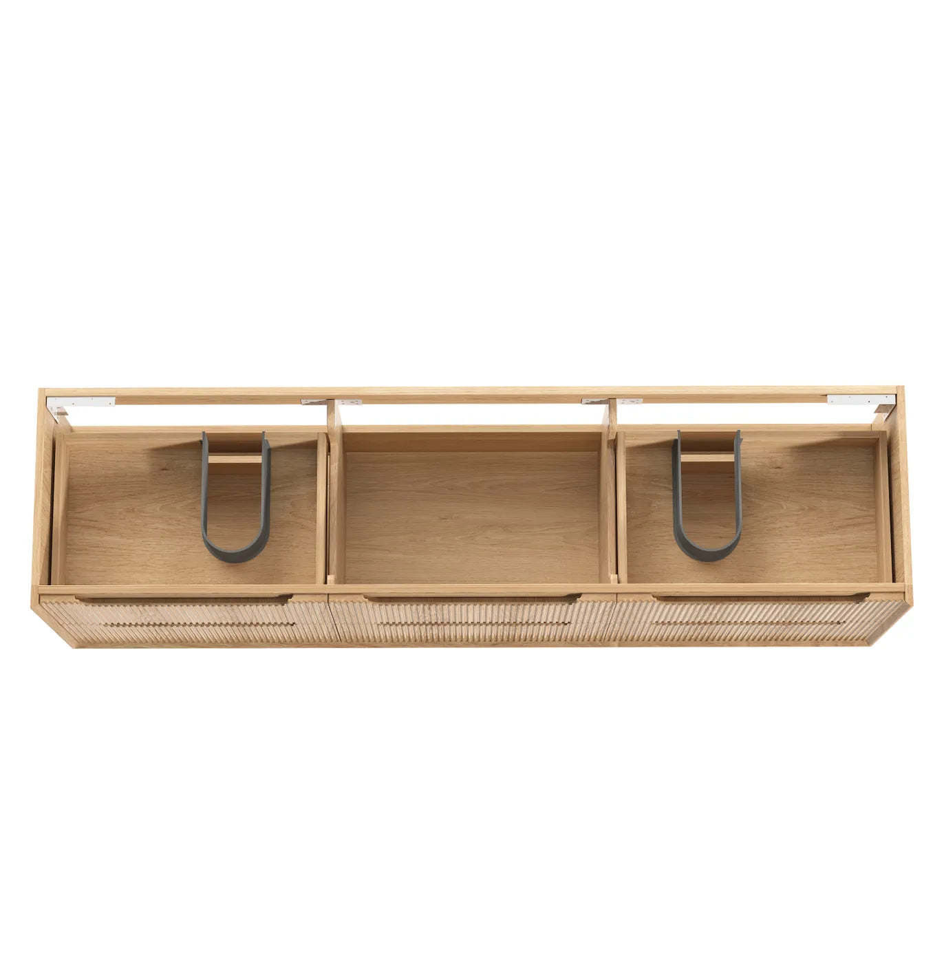 Otti Byron Fluted 1800mm Woodland Oak Vanity