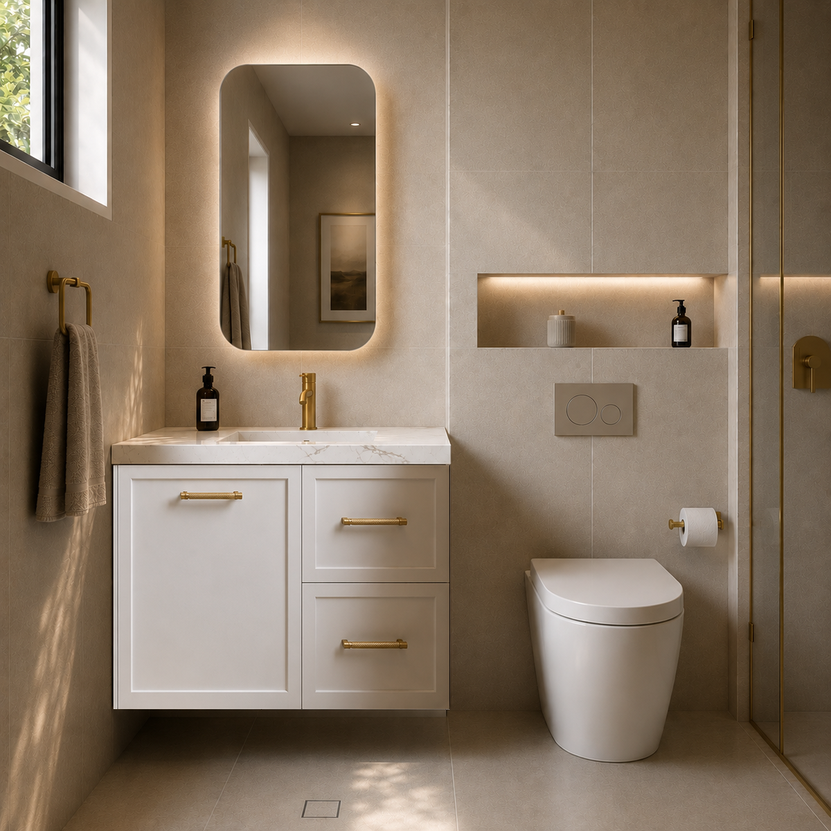 Lukka Kingsley Federation 750mm Wall Hung Right-Hand Drawer Vanity