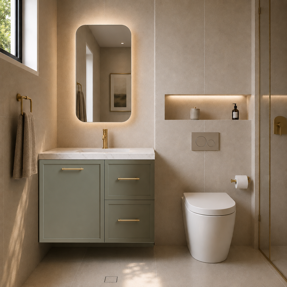 Lukka Kingsley Federation 750mm Wall Hung Right-Hand Drawer Vanity